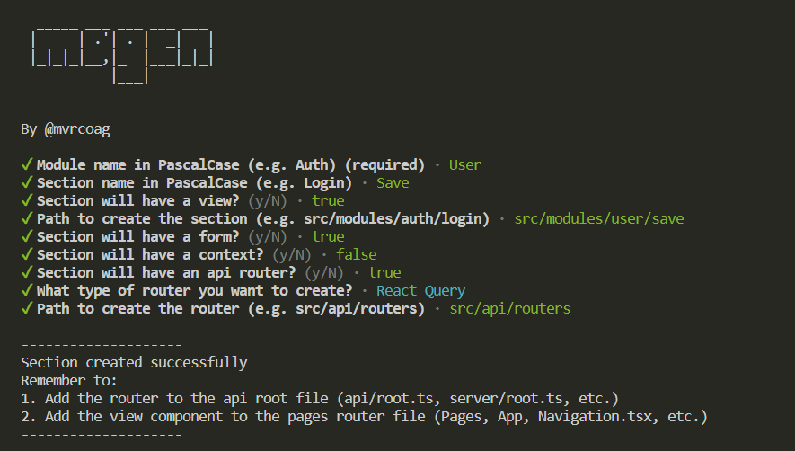 Using magen in terminal
